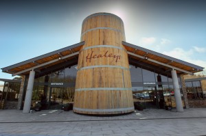 The new building