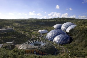 Overlooking the Eden Project