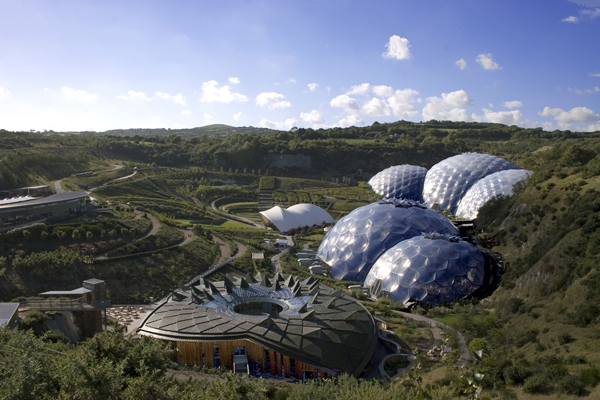 Overlooking The Eden Project