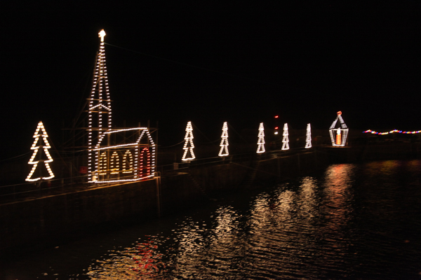 Mousehole Christmas Lights