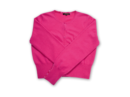 Pink cashmere cardigan, £110