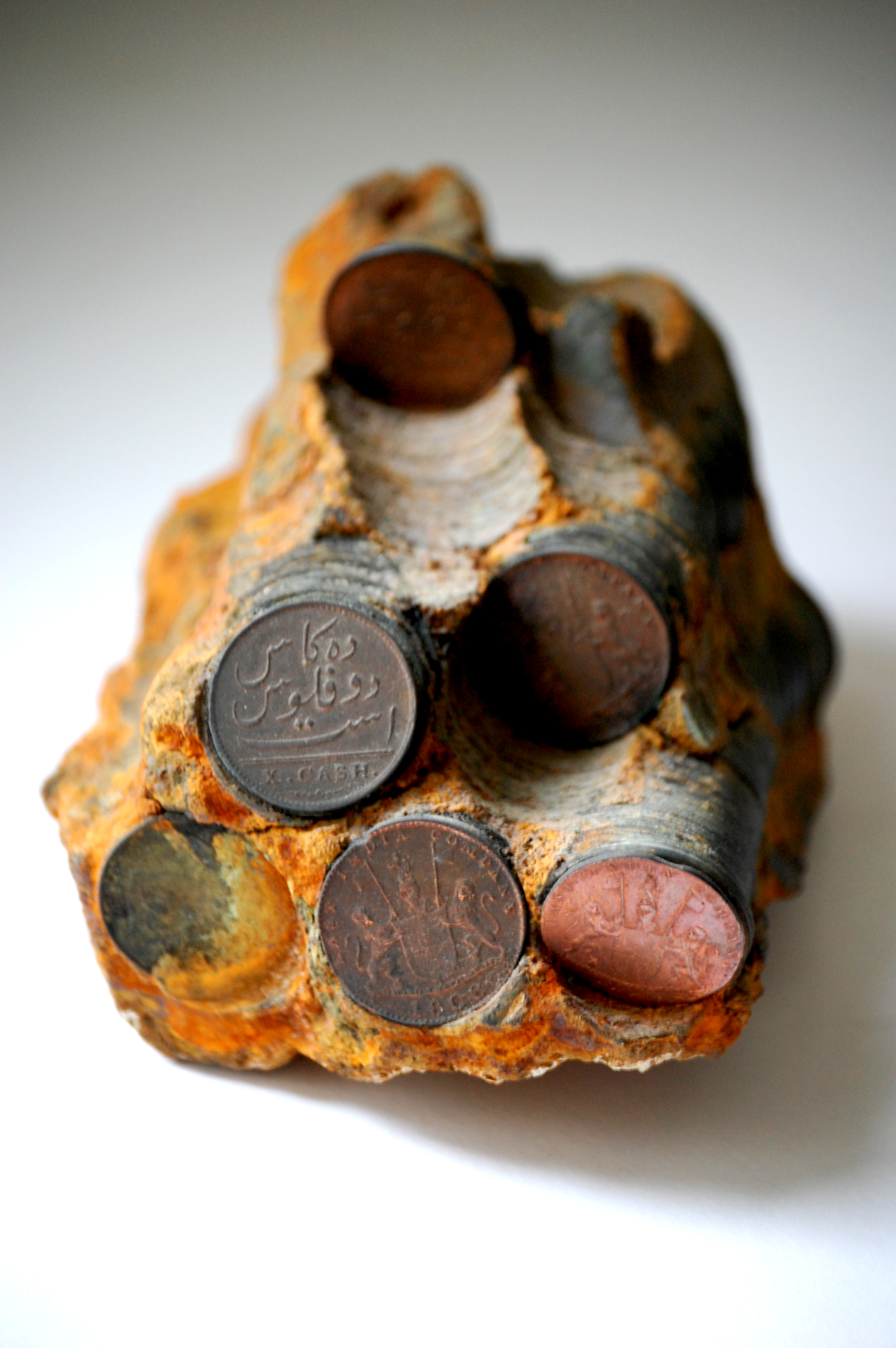Coins from the Admiral Gardner