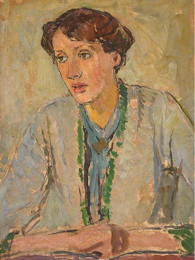 Virginia portrait by Vanessa Bell small