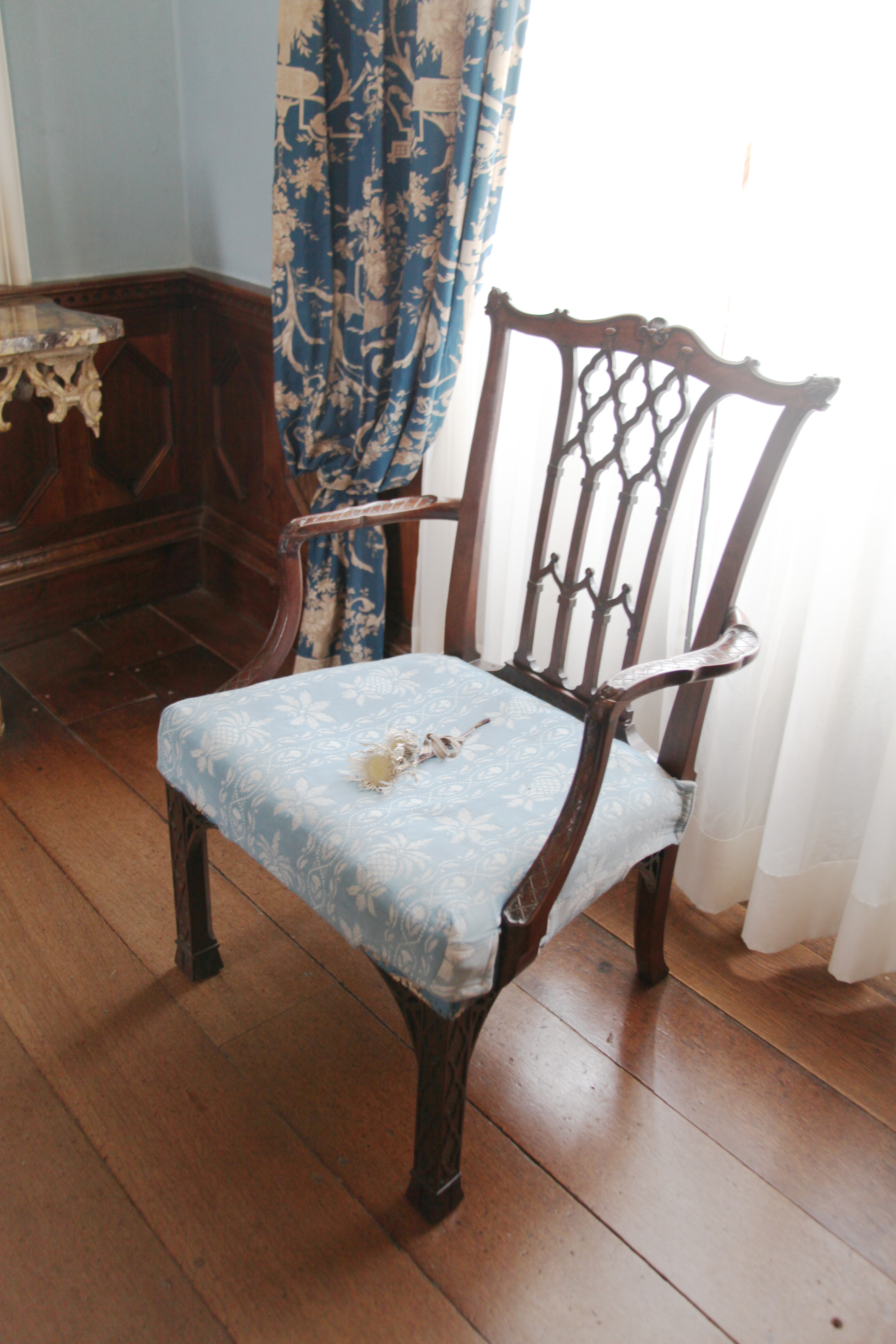 Blue drawing room