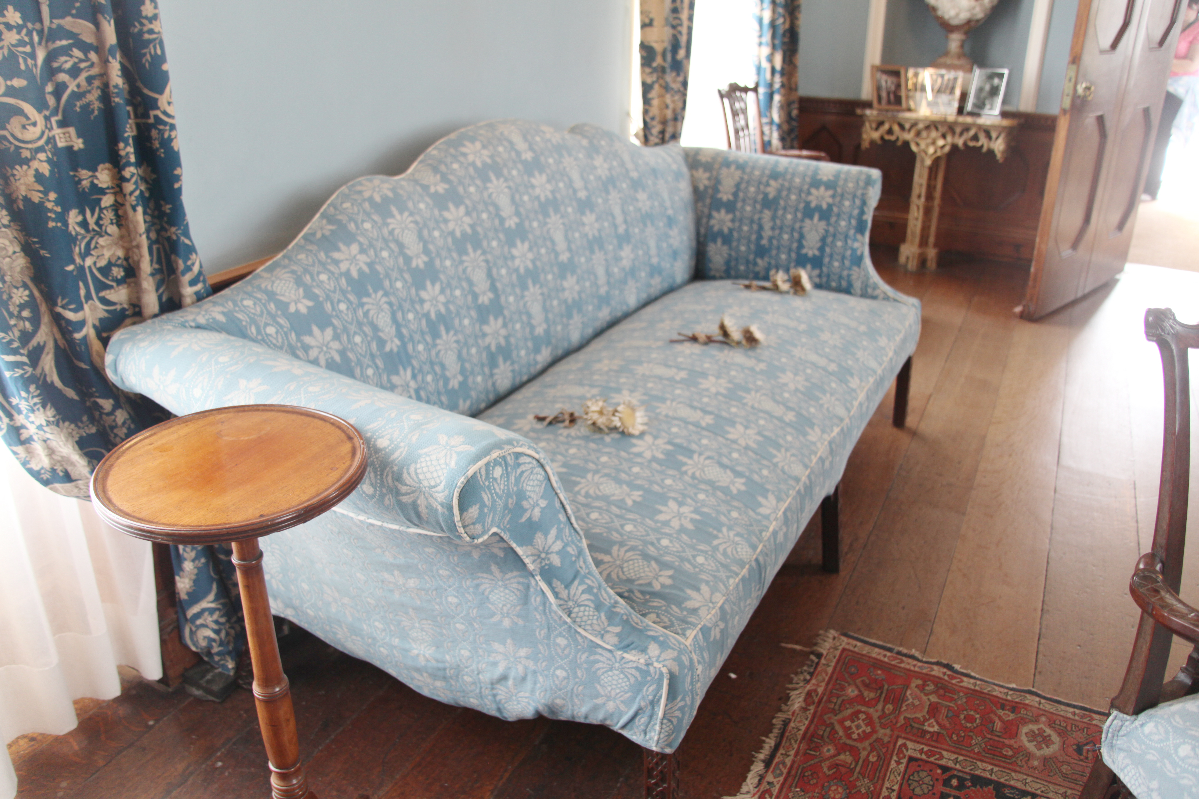 Blue drawing room