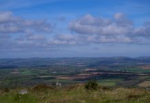View from Godolphin Hill